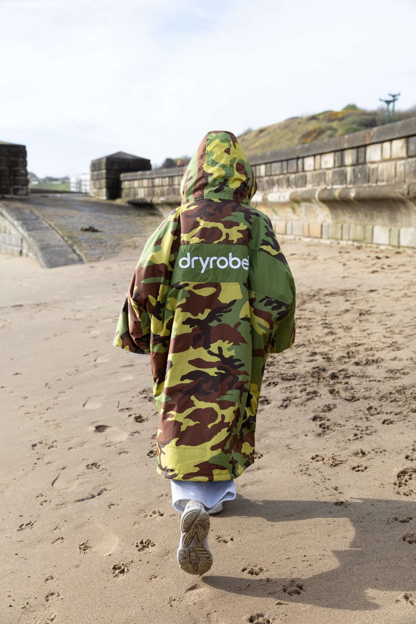 DRYROBE ADVANCED EASYFIT REMIX CAMO/GREY/GREEN 5Y-9Y
