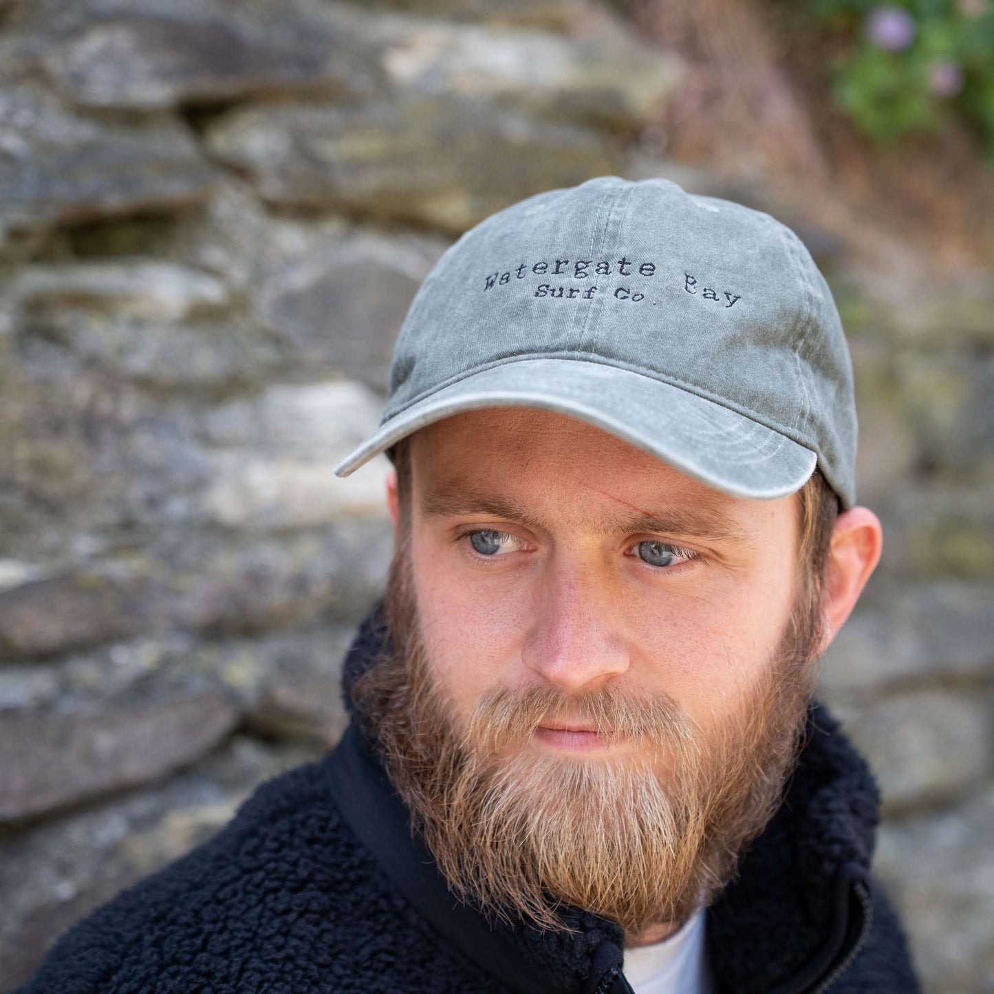 TEXT | ORGANIC COTTON CAP - KHAKI