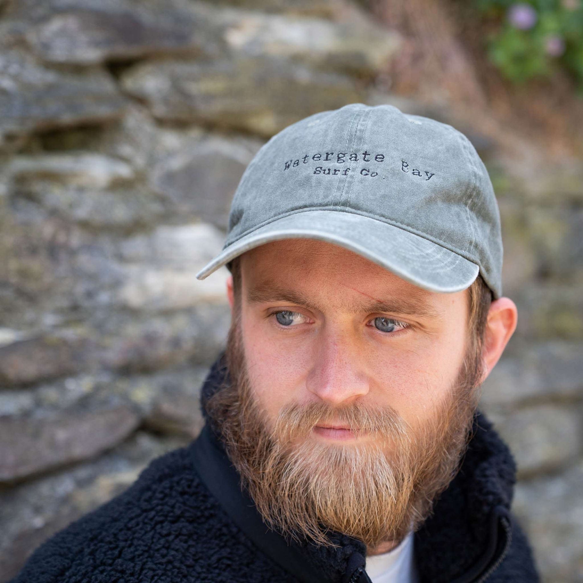 TEXT | ORGANIC COTTON CAP - KHAKI