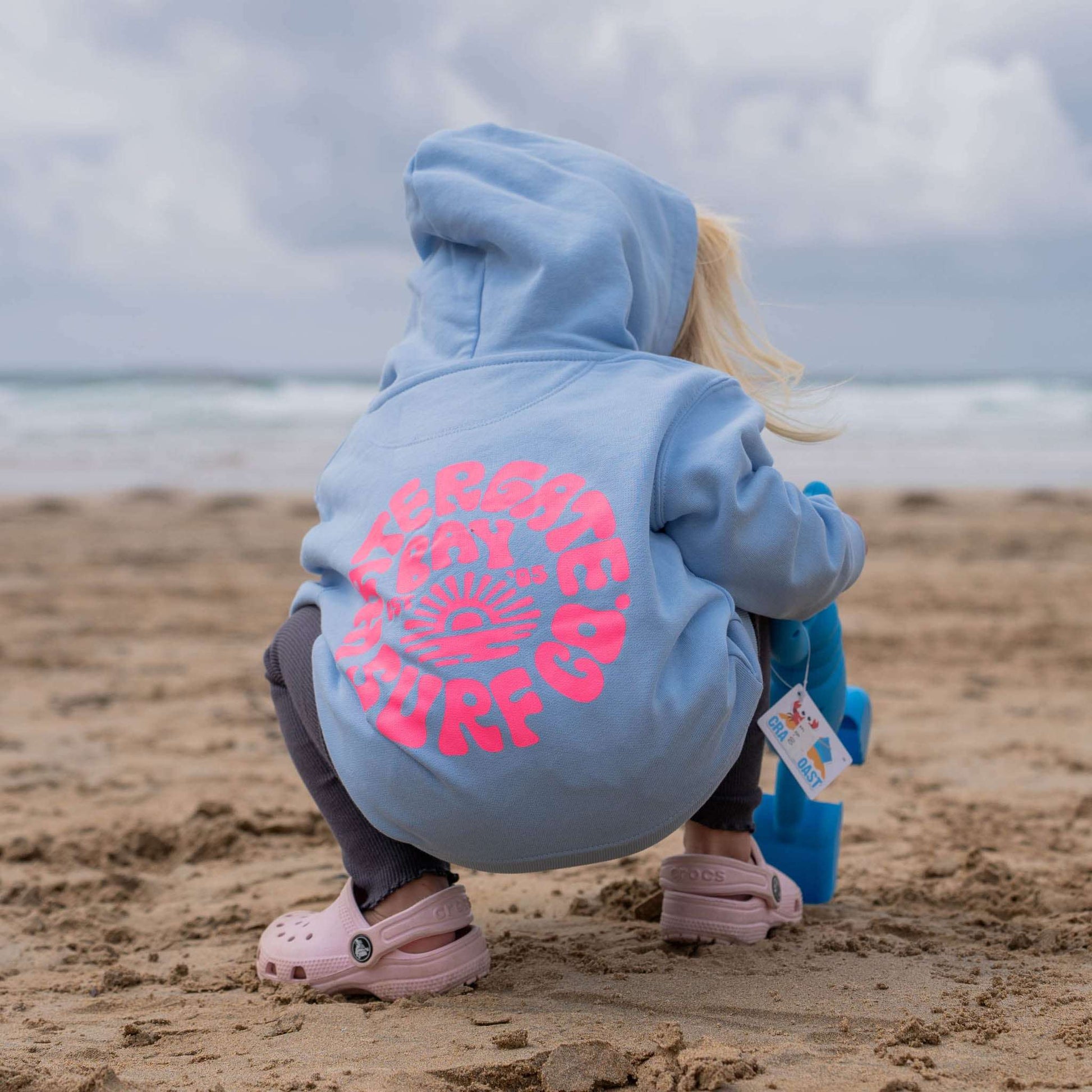 RETRO | KIDS HOODY - SOUL BLUE