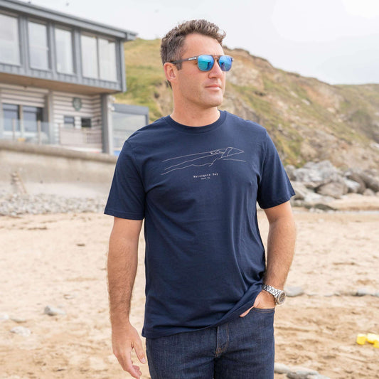 LINE | T-SHIRT - NAVY
