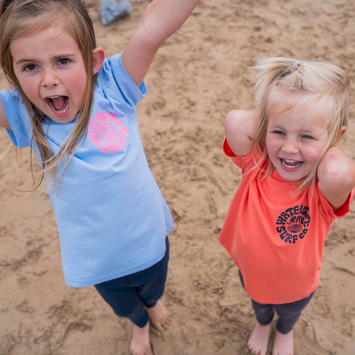 RETRO | KIDS T-SHIRT - FIESTA ORANGE