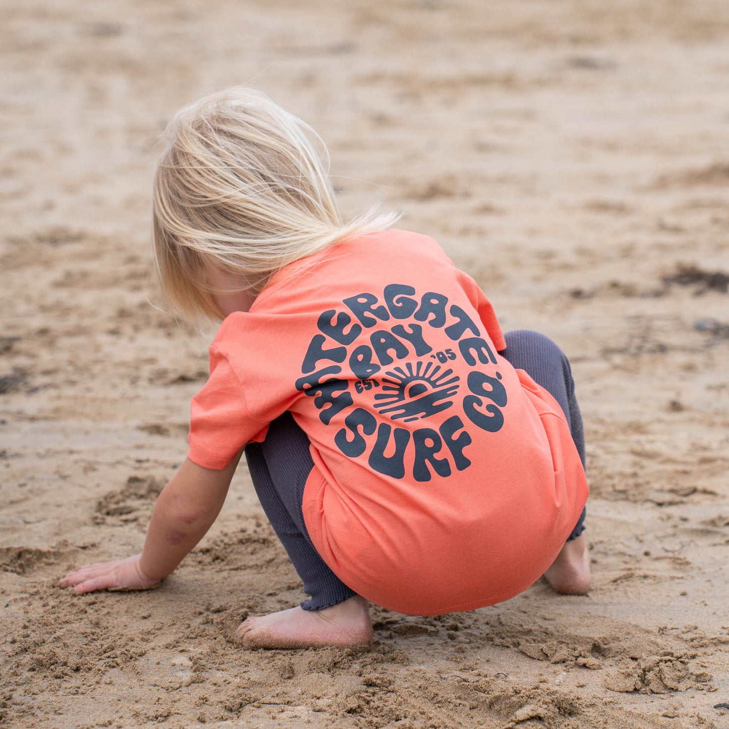 RETRO | KIDS T-SHIRT - FIESTA ORANGE