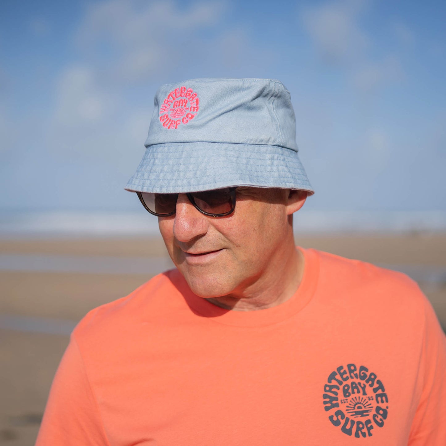 RETRO | BUCKET HAT - AQUAMARINE -  - Watergate Bay Surf Company.