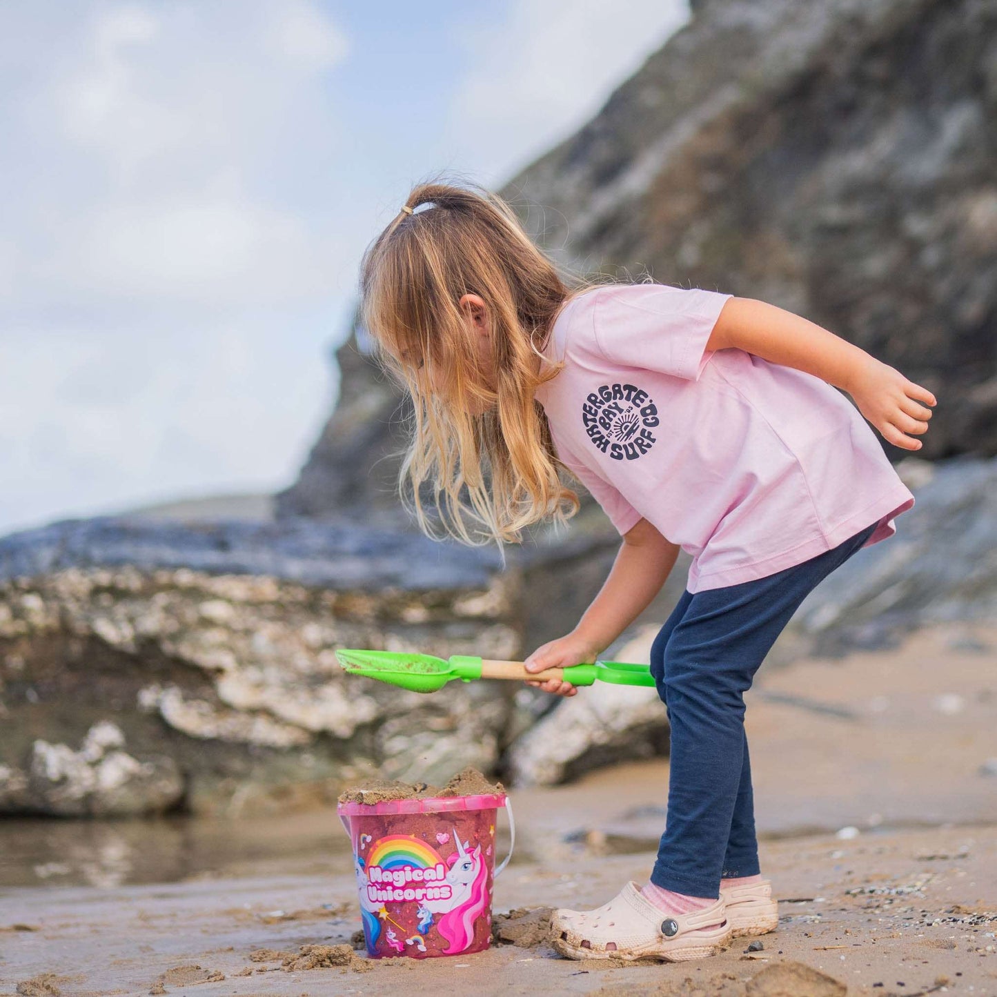 RETRO | KIDS T-SHIRT - COTTON PINK