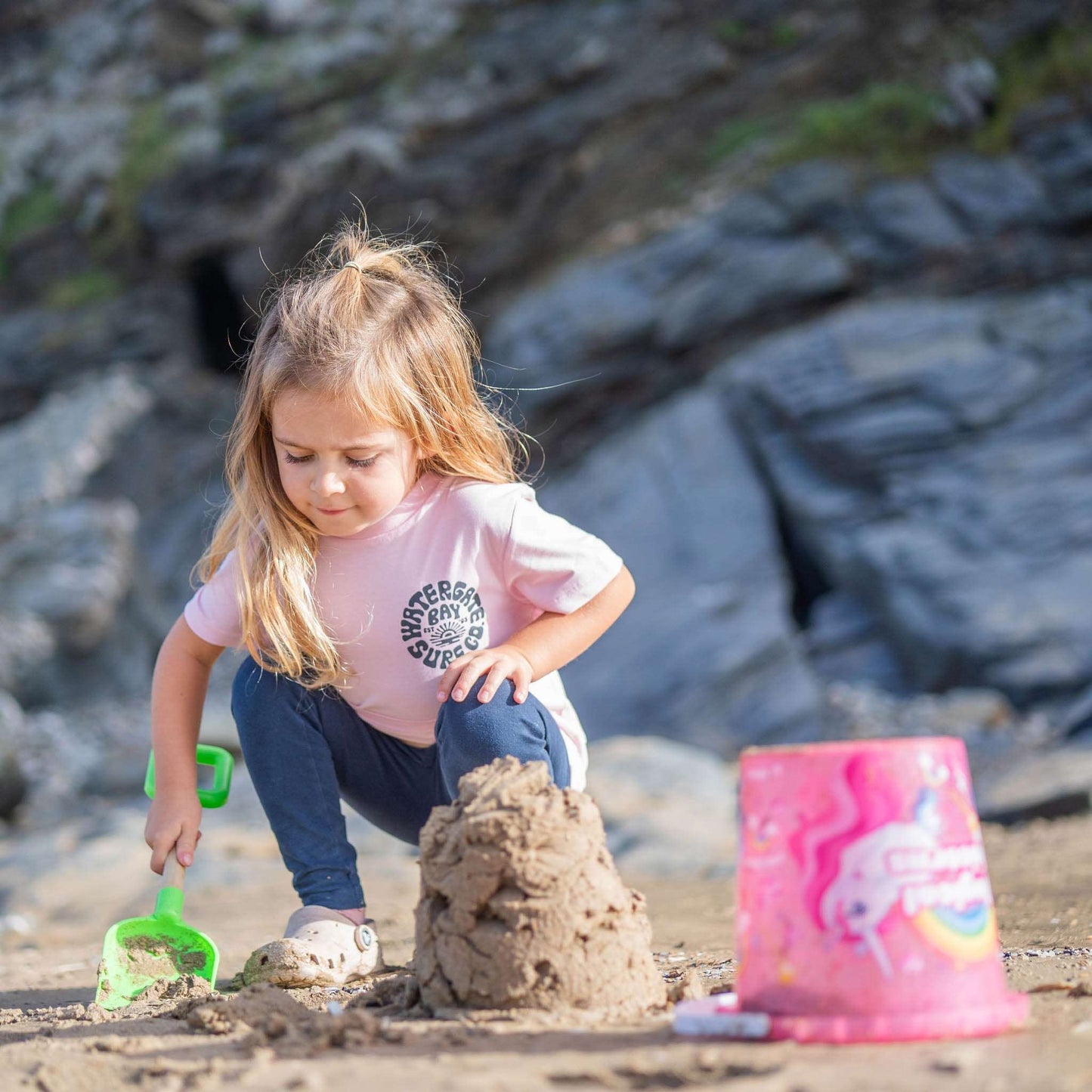 RETRO | KIDS T-SHIRT - COTTON PINK