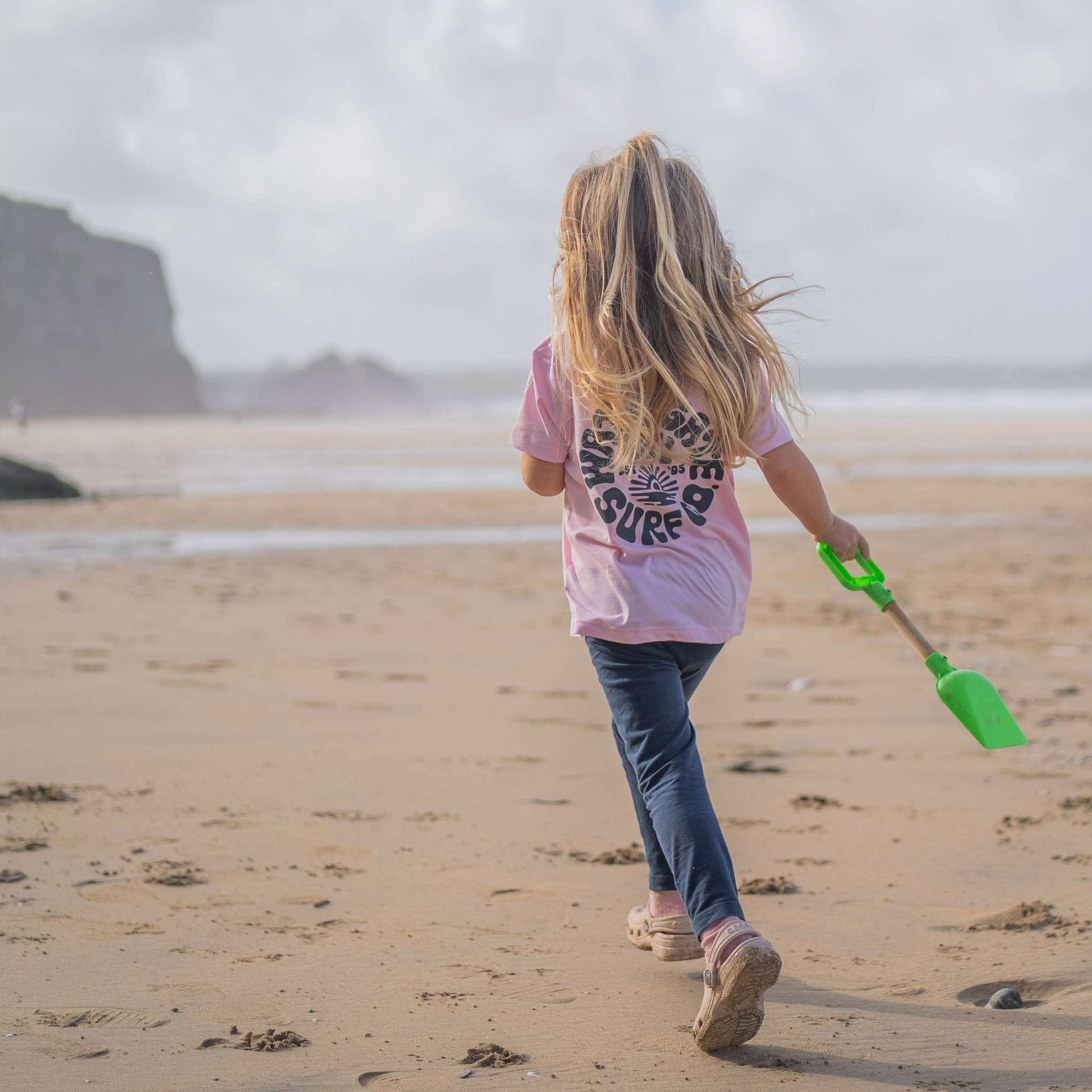 RETRO | KIDS T-SHIRT - COTTON PINK