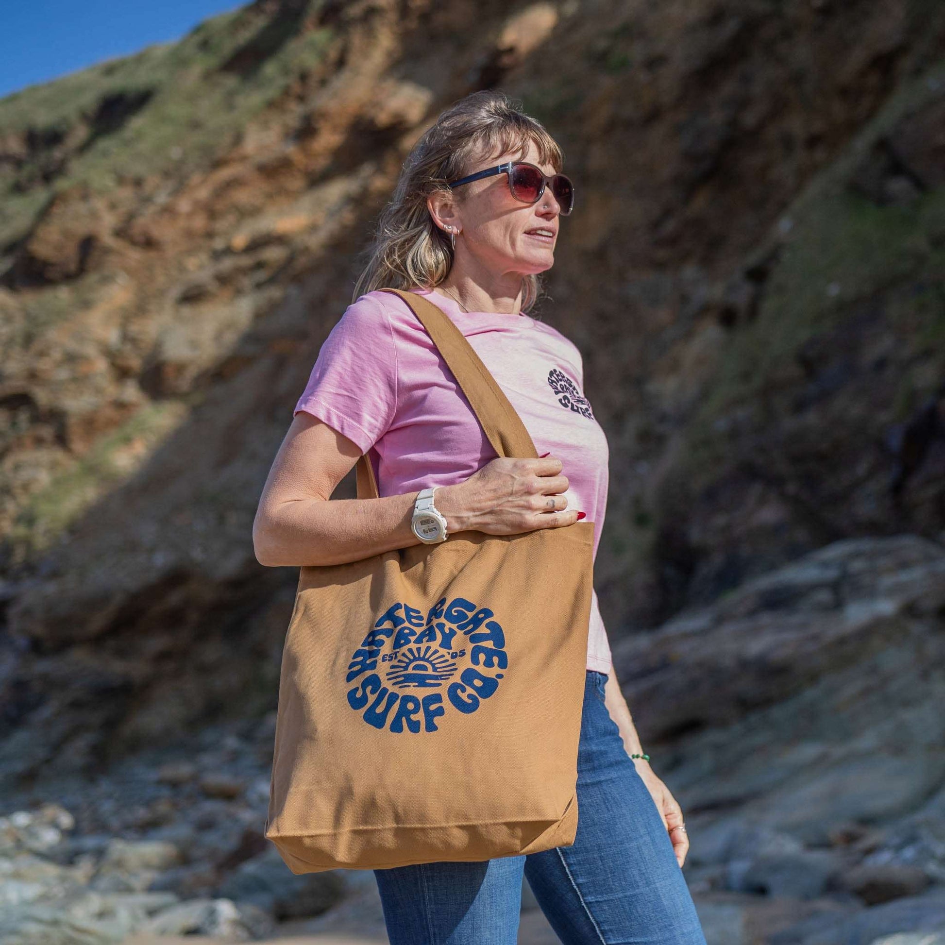 RETRO | TOTE BAG - KHAKI