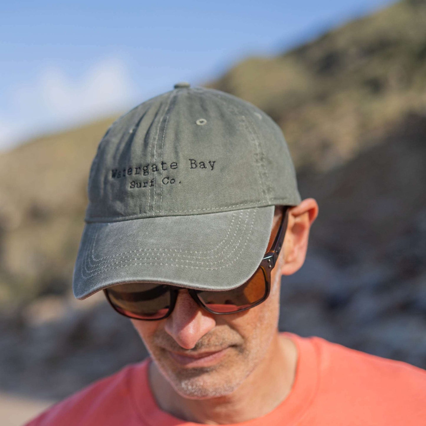 TEXT | ORGANIC COTTON CAP - KHAKI