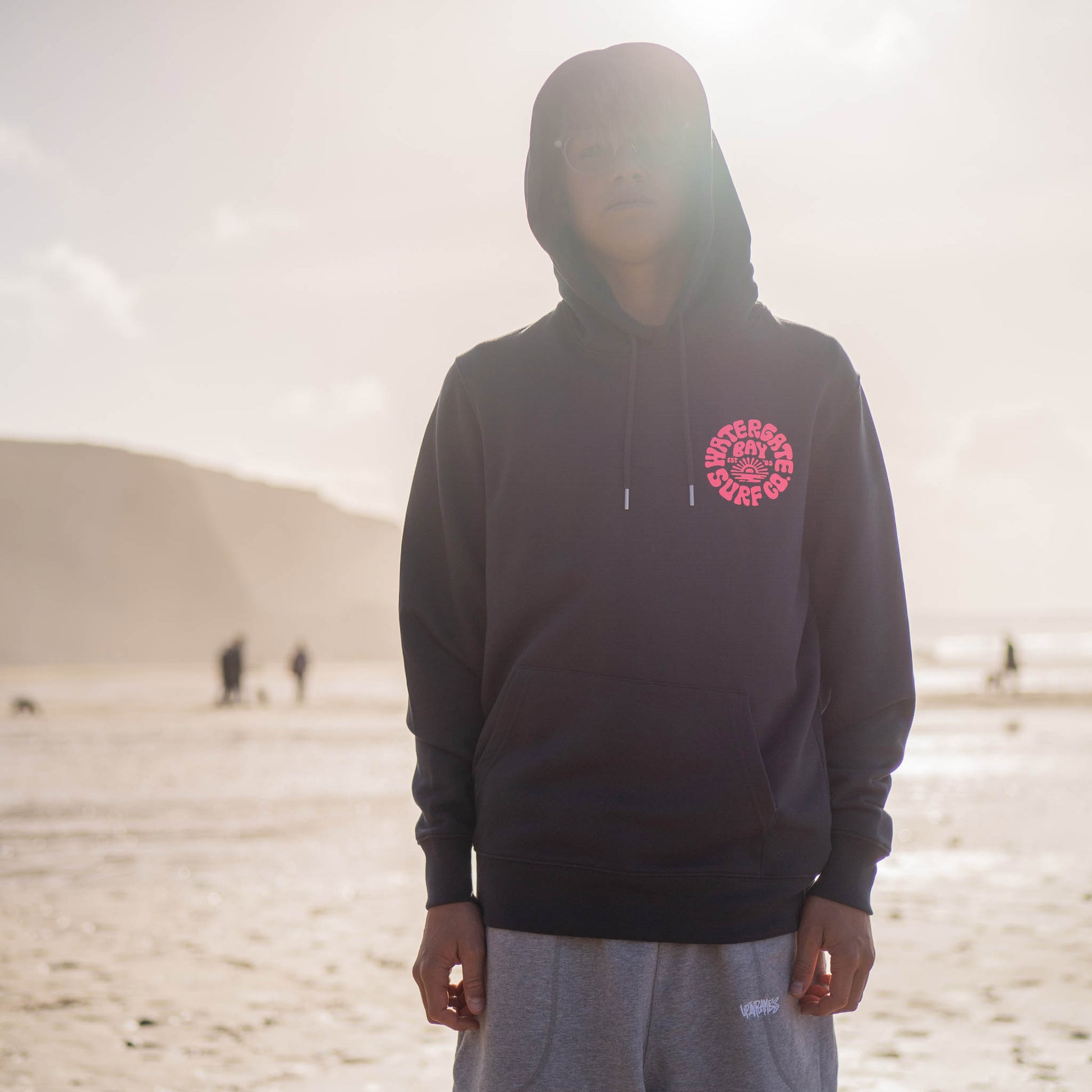 RETRO | HOODIE - INDIA INK -  - Watergate Bay Surf Company.