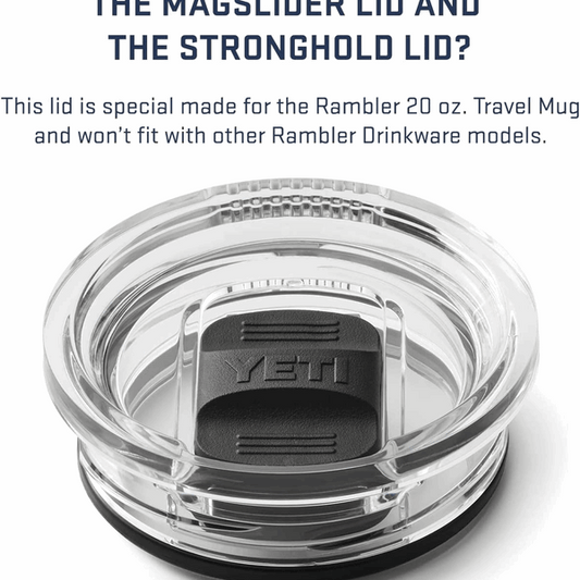 YETI RAMBLER 20OZ STRONGHOLD LID