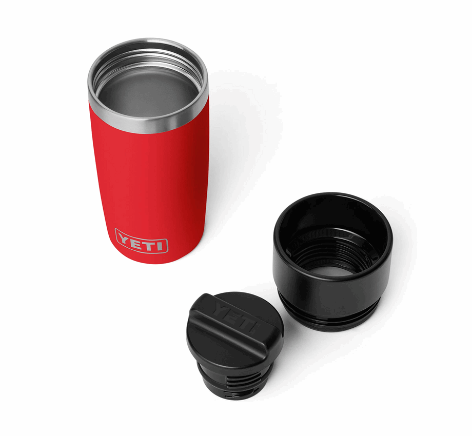 YETI RAMBLER TRAVEL BOTTLE 8OZ RESCUE RED