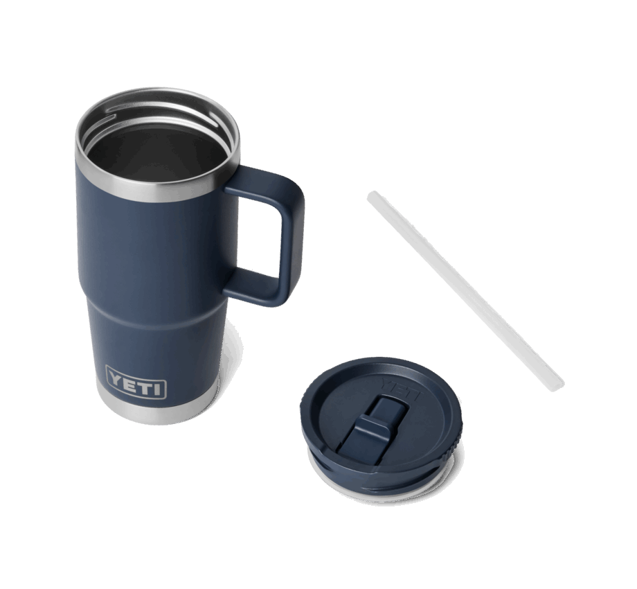YETI RAMBLER TRAVEL STRAW MUG 20oz NAVY