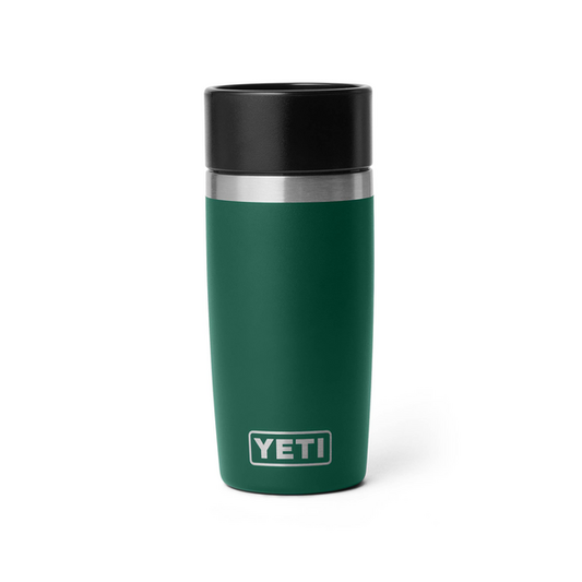 YETI RAMBLER TRAVEL BOTTLE 12OZ BLACK FOREST GREEN