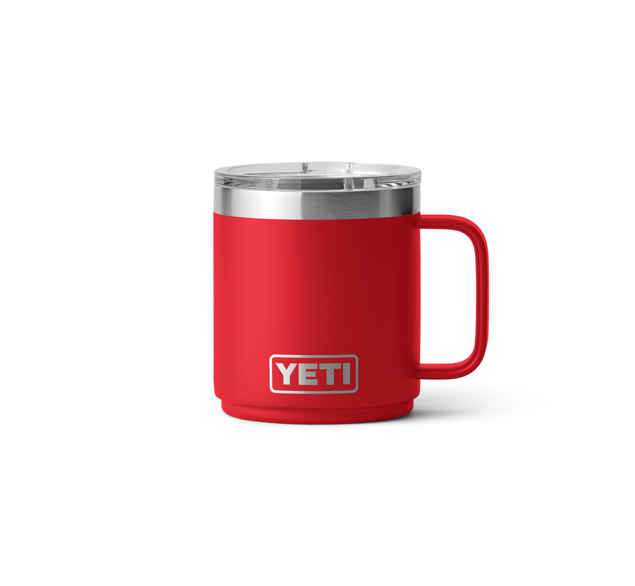 YETI RAMBLER MUG 10oz RESCUE RED