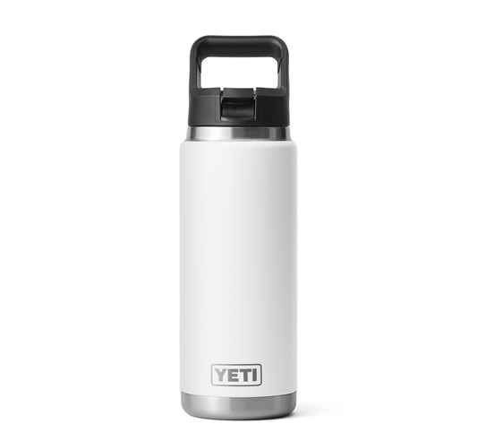 YETI RAMBLER STRAW BOTTLE 26oz WHITE