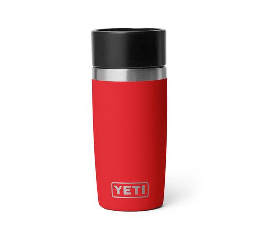 YETI RAMBLER TRAVEL BOTTLE 8OZ RESCUE RED