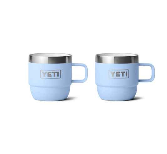 YETI ESPRESSO MUG 2pk 6oz BIG SKY BLUE