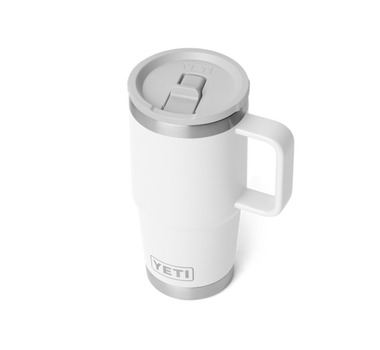 YETI RAMBLER TRAVEL STRAW MUG 20oz WHITE