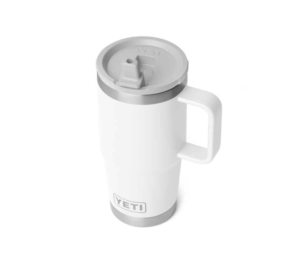 YETI RAMBLER TRAVEL STRAW MUG 20oz WHITE