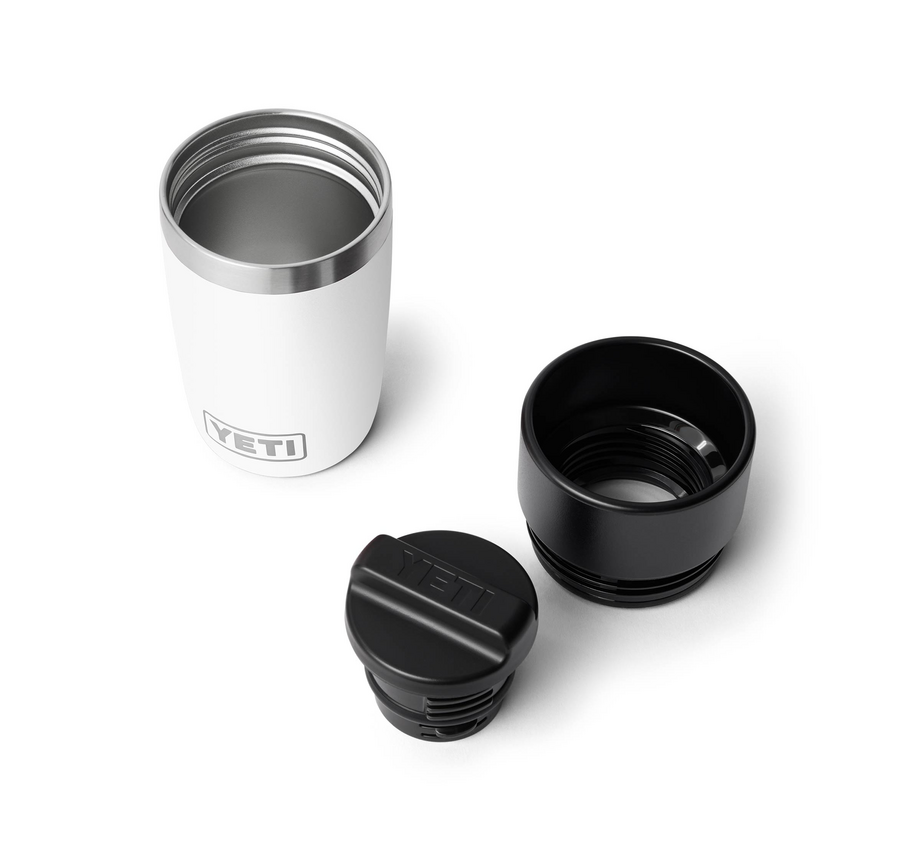 YETI RAMBLER TRAVEL BOTTLE 8OZ WHITE