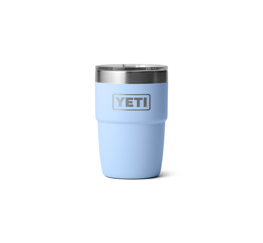YETI RAMBLER CUP MS 8oz BIG SKY BLUE