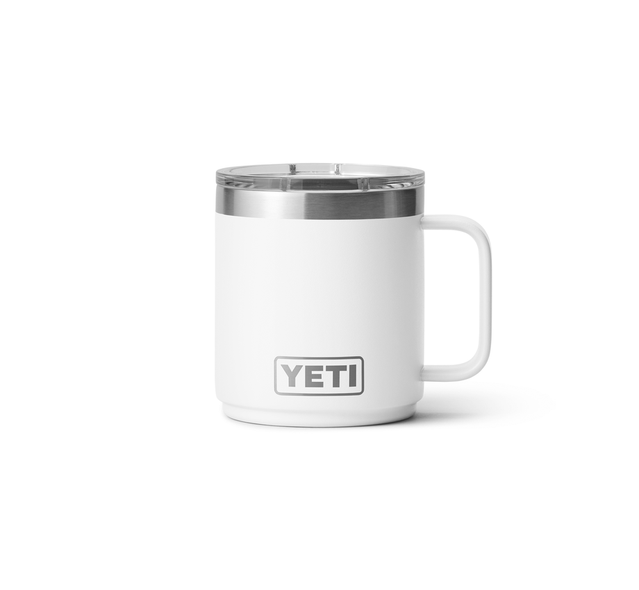 YETI RAMBLER MUG 10oz WHITE