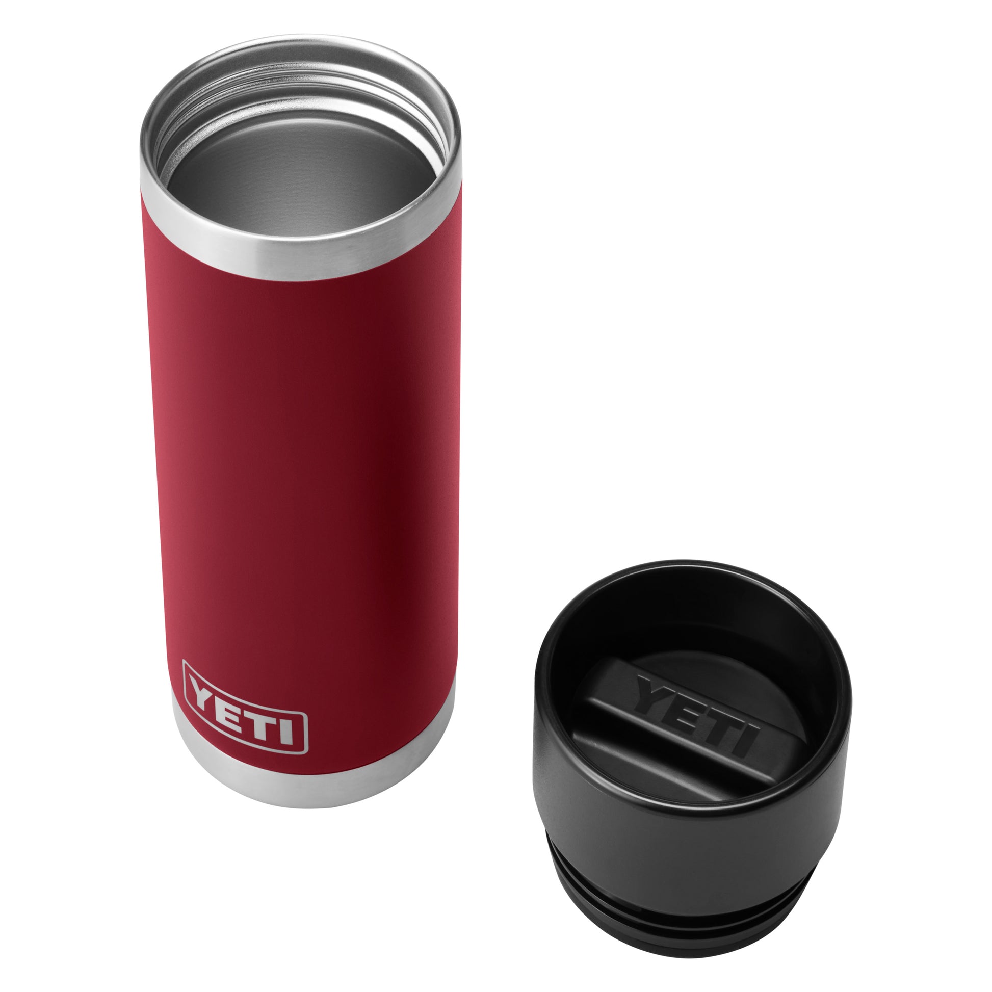 YETI RAMBLER HOTSHOT BOTTLE 18oz HARVEST RED -  - Watergate Bay Surf Company.
