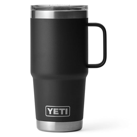 YETI RAMBLER TRAVEL MUG 20oz BLACK -  - Watergate Bay Surf Company.