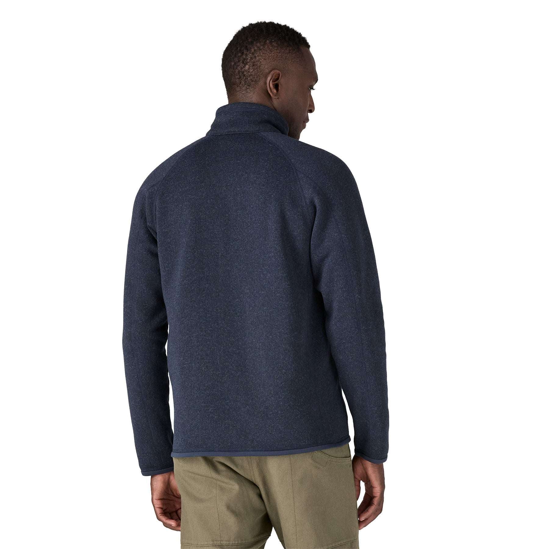 PATAGONIA MEN'S BETTER SWEATER 1/4 ZIP NAVY