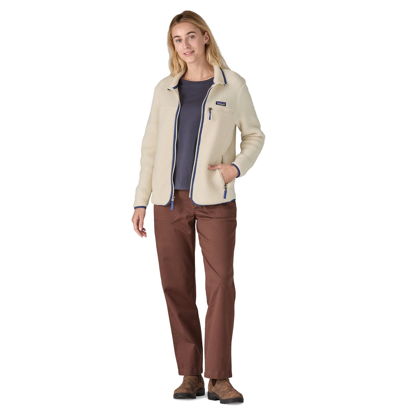 PATAGONIA WOMEN'S RETRO PILE JACKET NATURAL