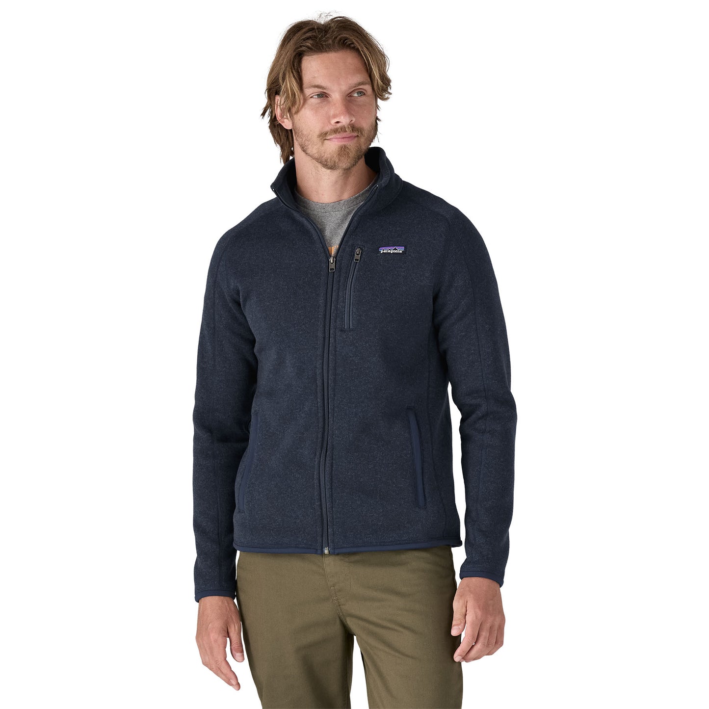 PATAGONIA MEN'S BETTER SWEATER JACKET NEW NAVY