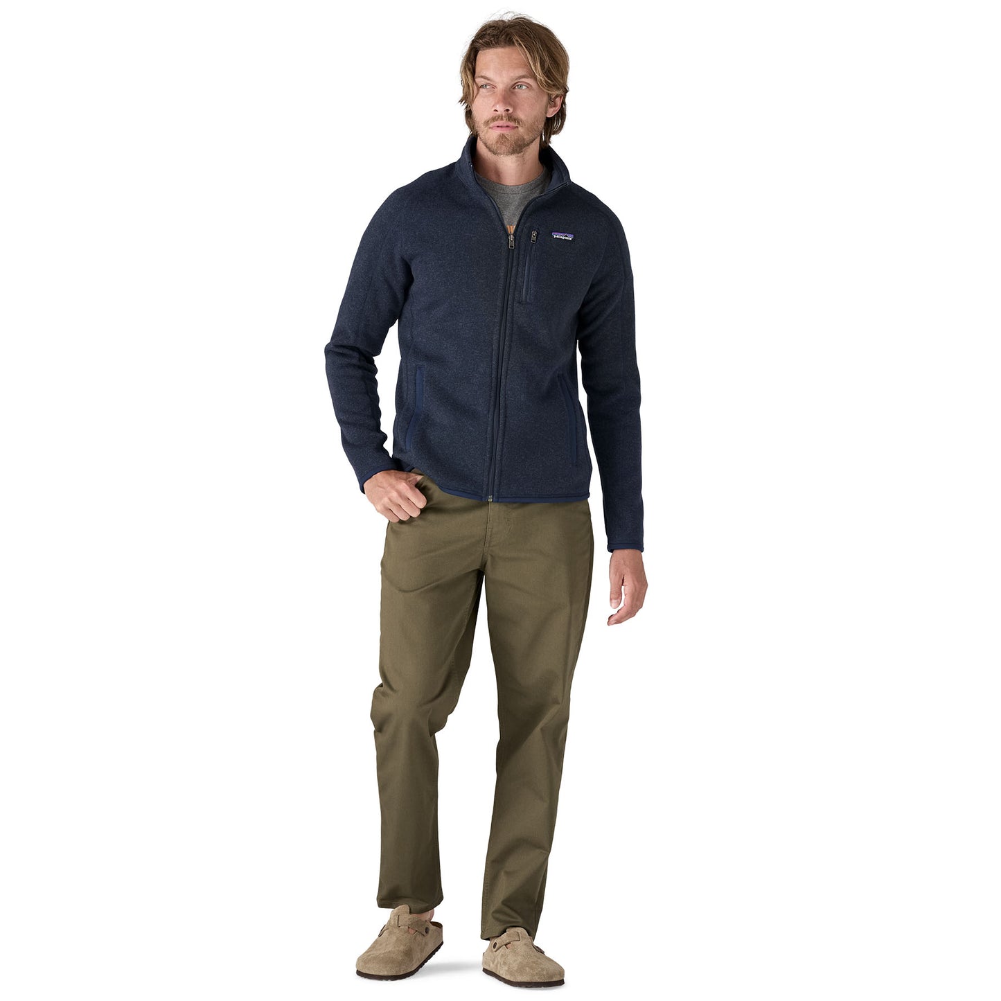 PATAGONIA MEN'S BETTER SWEATER JACKET NEW NAVY