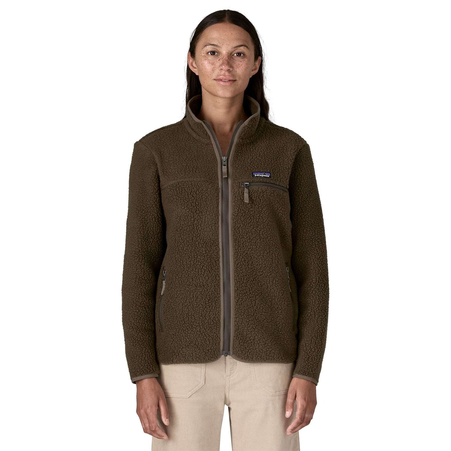 PATAGONIA WOMENS'S  RETRO PILE JACKET OTTTER BROWN