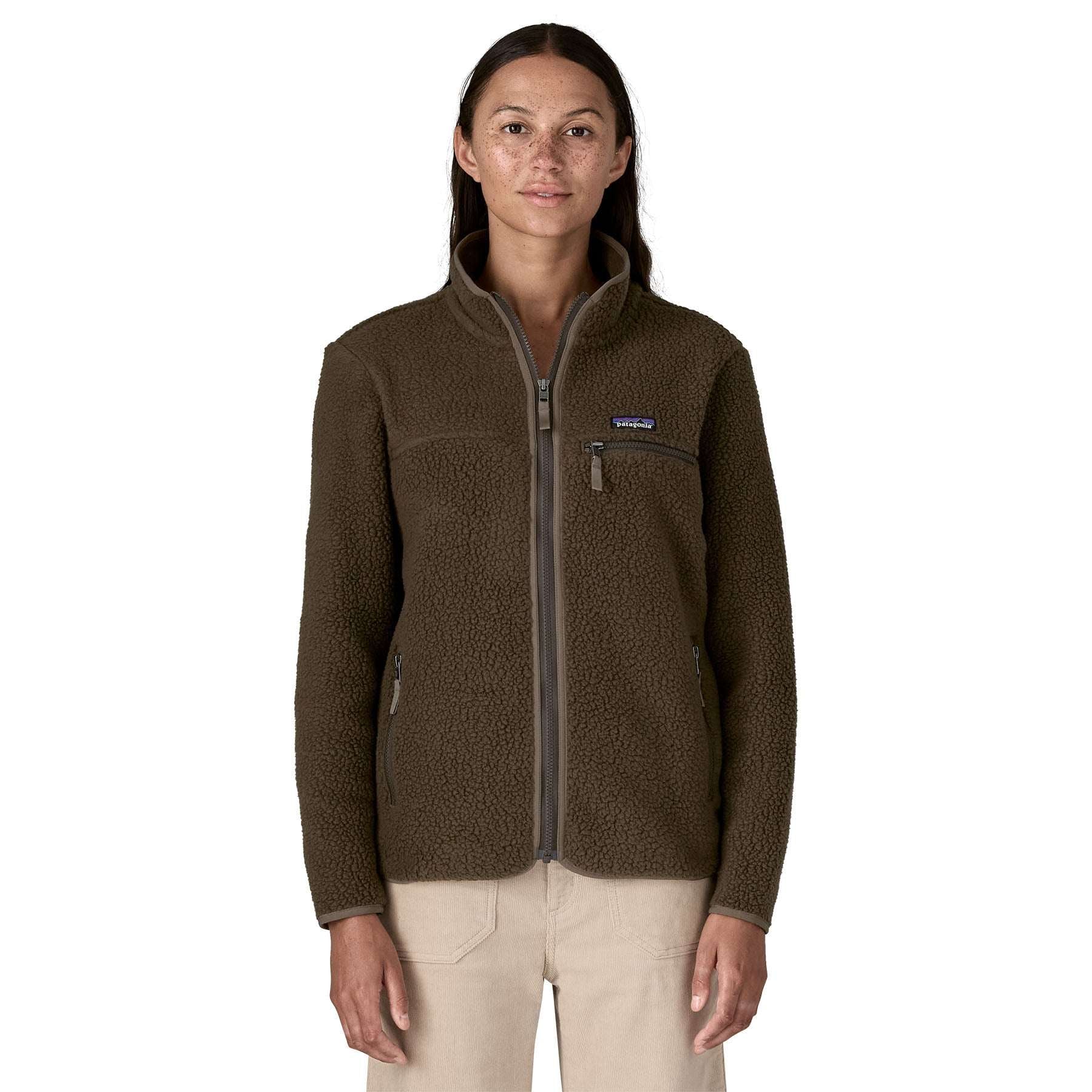 PATAGONIA WOMENS'S  RETRO PILE JACKET OTTTER BROWN