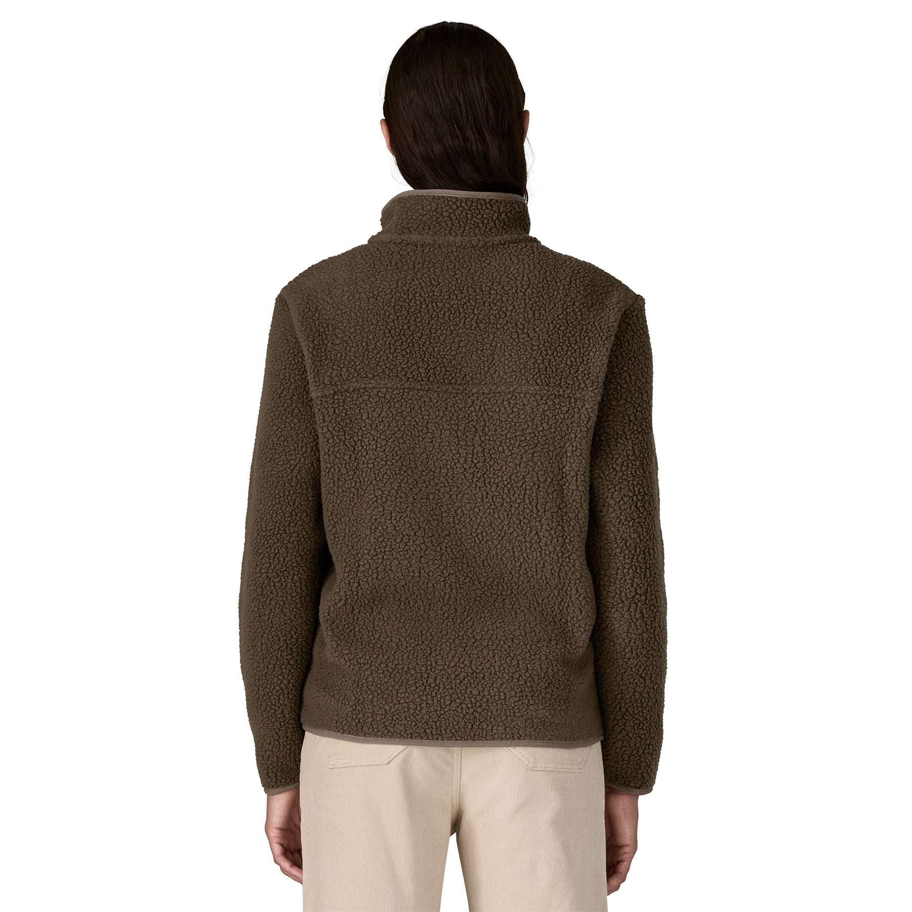 PATAGONIA WOMENS'S  RETRO PILE JACKET OTTTER BROWN