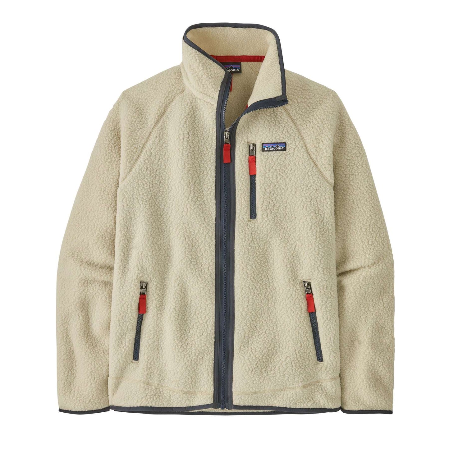 PATAGONIA MEN'S RETRO PILE JACKET PELICAN/SMOULDER BLUE