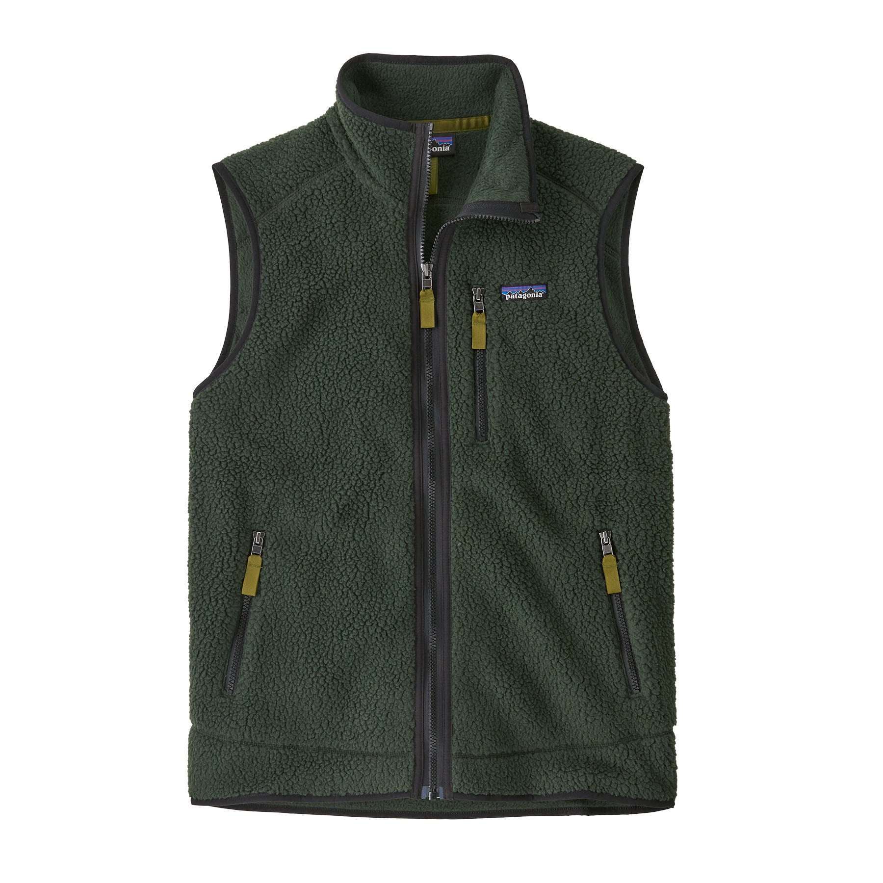 PATAGONIA MEN'S RETRO PILE VEST OLD GROWTH GREEN
