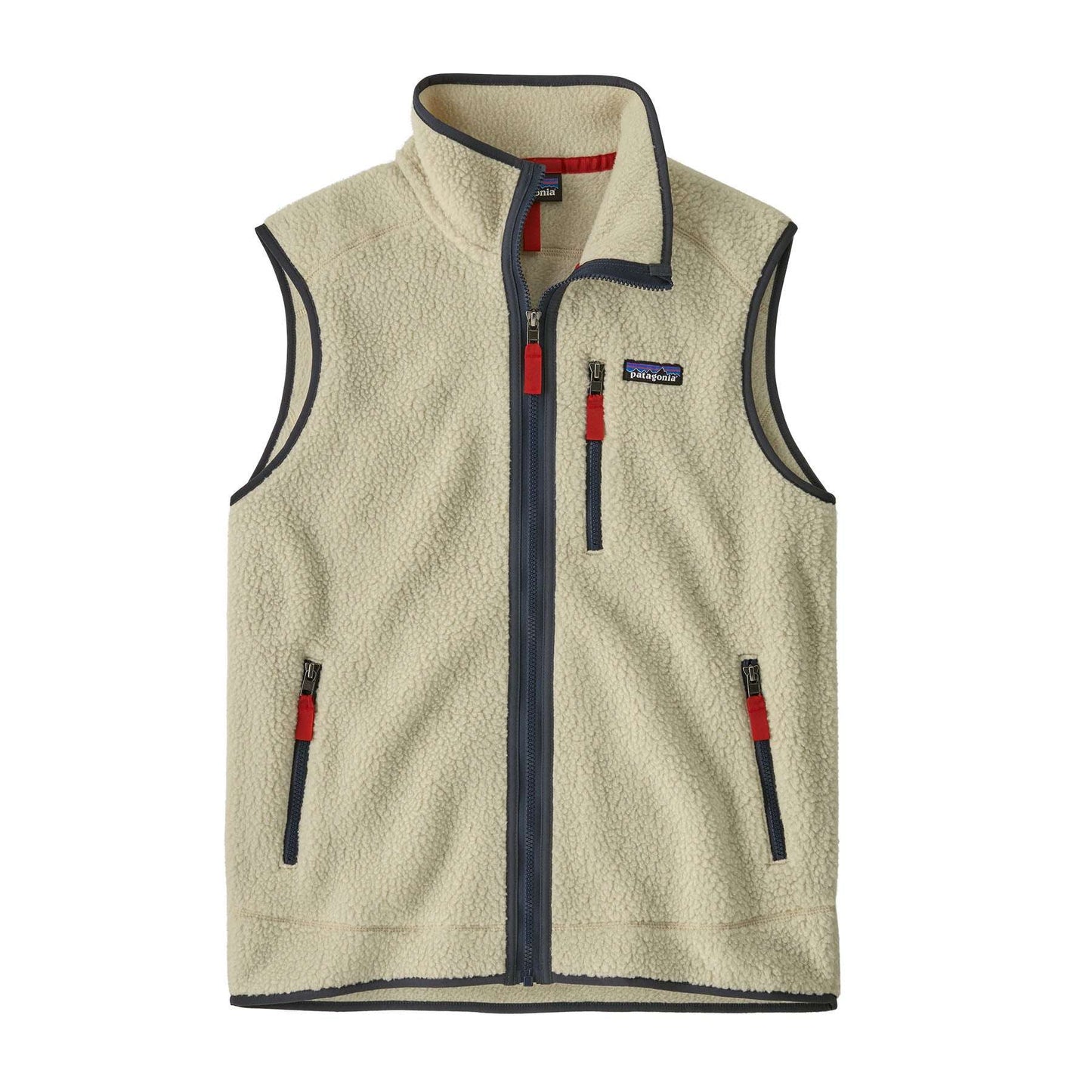 PATAGONIA MEN'S RETRO PILE VEST PELICAN/SMOULDER