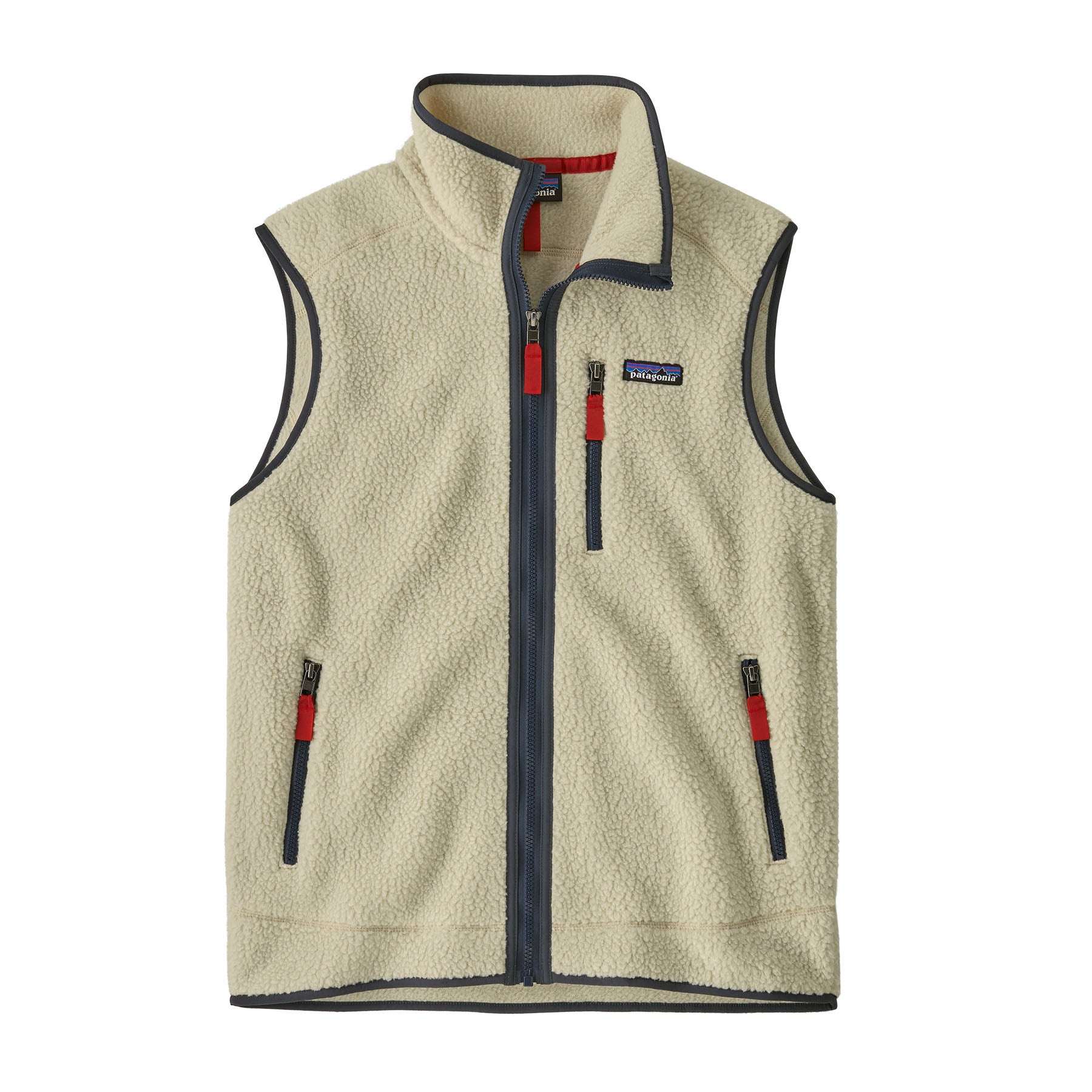 PATAGONIA MEN'S RETRO PILE VEST PELICAN/SMOULDER