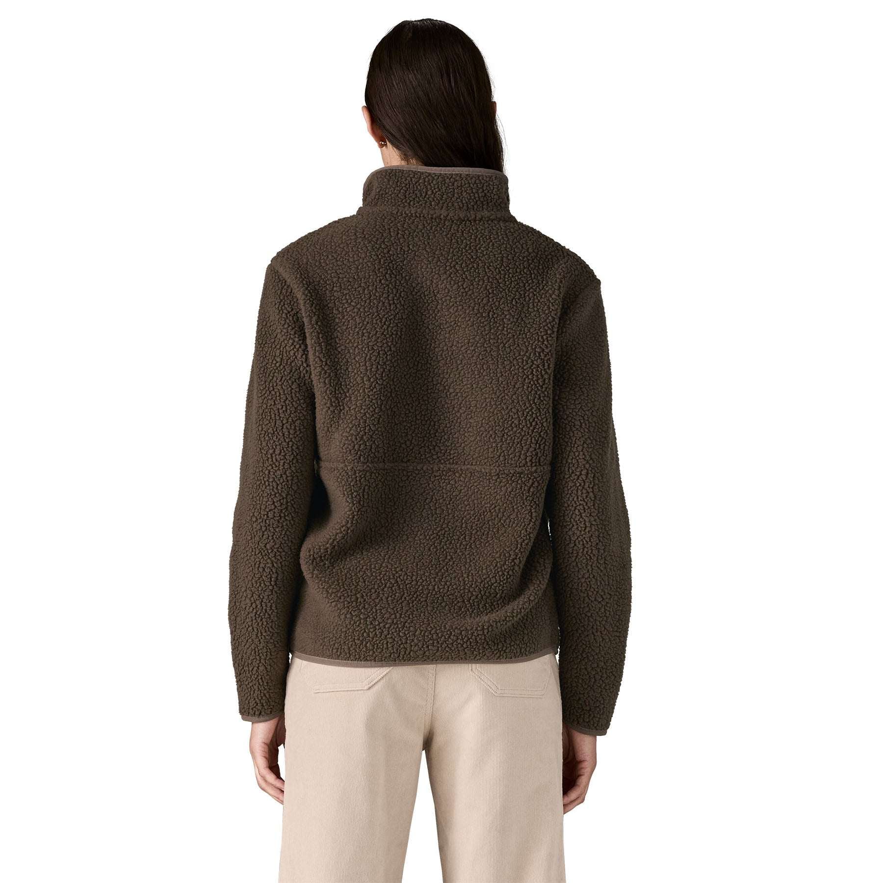 PATAGONIA WOMEN'S RETRO PILE MARSUPIAL OTTER BROWN