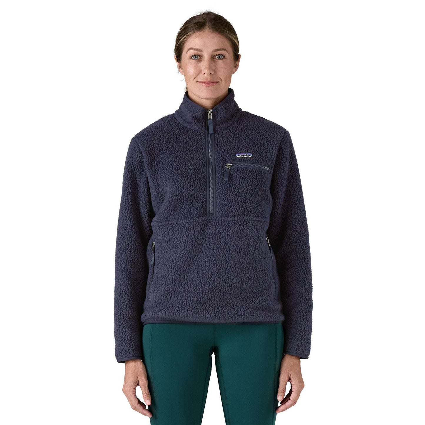 PATAGONIA WOMEN'S RETRO PILE MARSUPIAL SUNKEN BLUE
