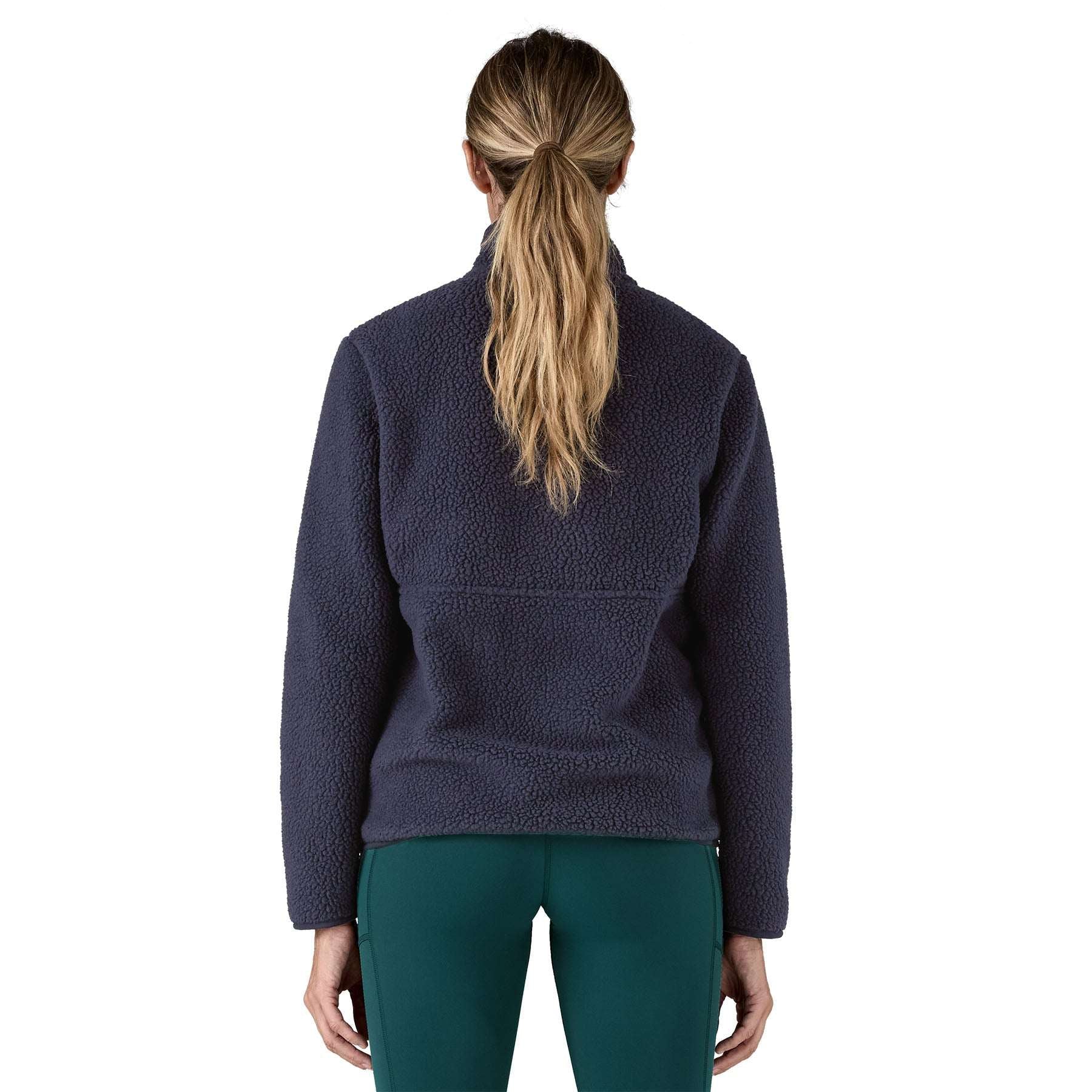 PATAGONIA WOMEN'S RETRO PILE MARSUPIAL SUNKEN BLUE