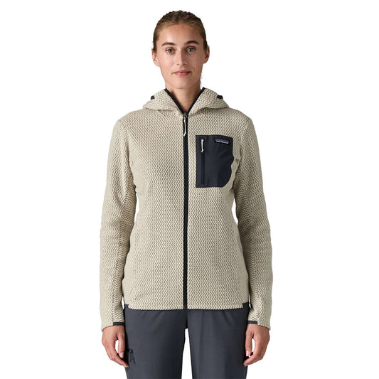 PATAGONIA WOMEN'S R1 AIR HOODY WOOL WHITE