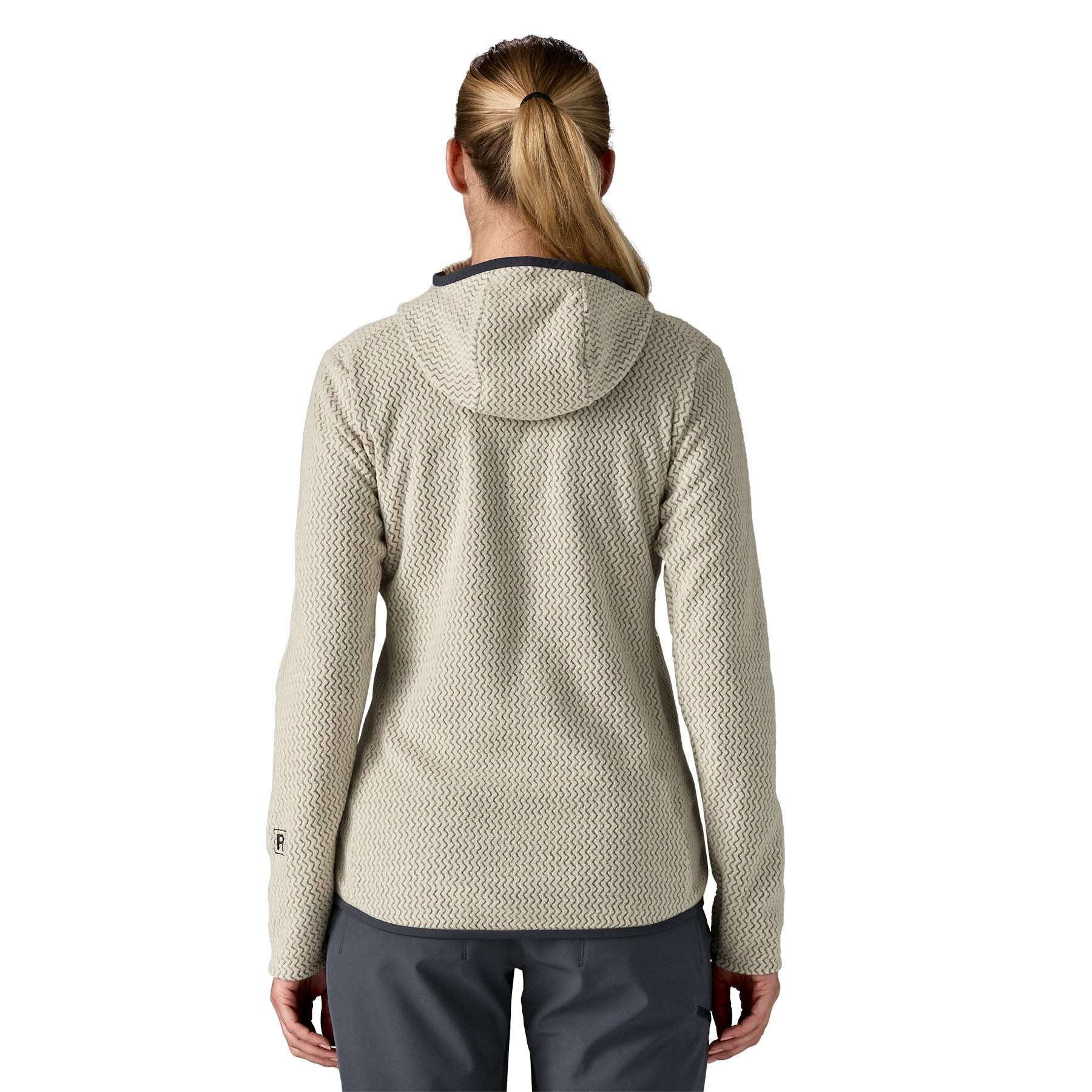 PATAGONIA WOMEN'S R1 AIR HOODY WOOL WHITE