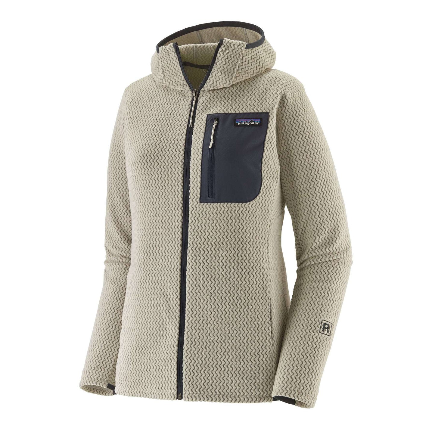 PATAGONIA WOMEN'S R1 AIR HOODY WOOL WHITE