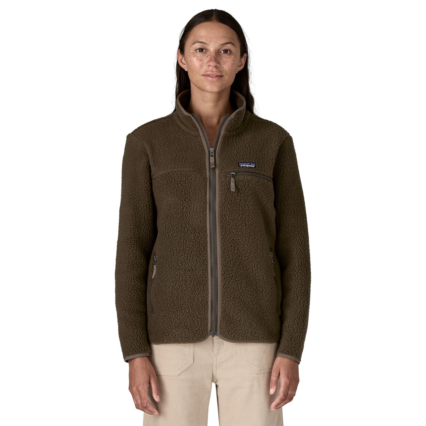 PATAGONIA WOMENS'S  RETRO PILE JACKET OTTTER BROWN