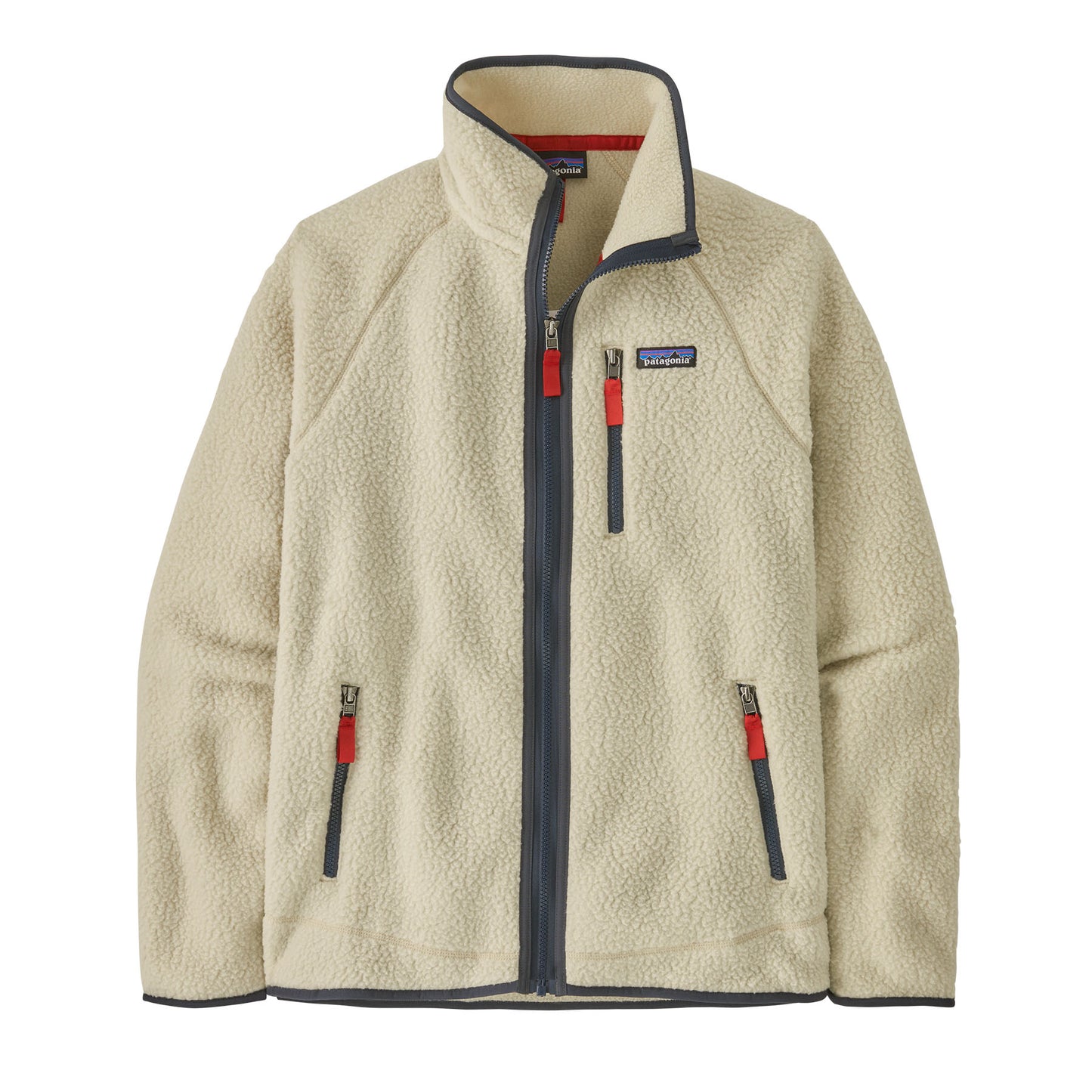 PATAGONIA MEN'S RETRO PILE JACKET PELICAN/SMOULDER BLUE