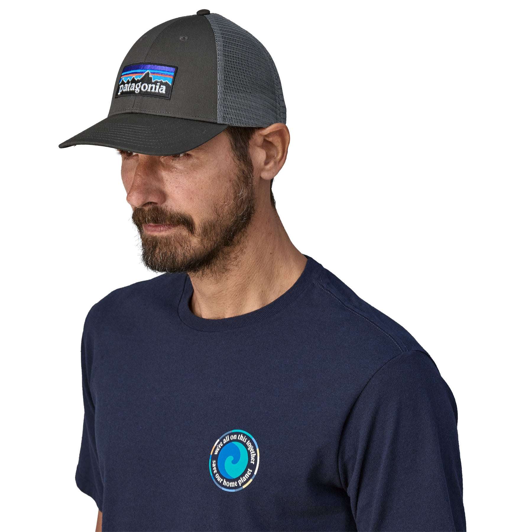 PATAGONIA LOPRO TRUCKER CAP FORGE GREY