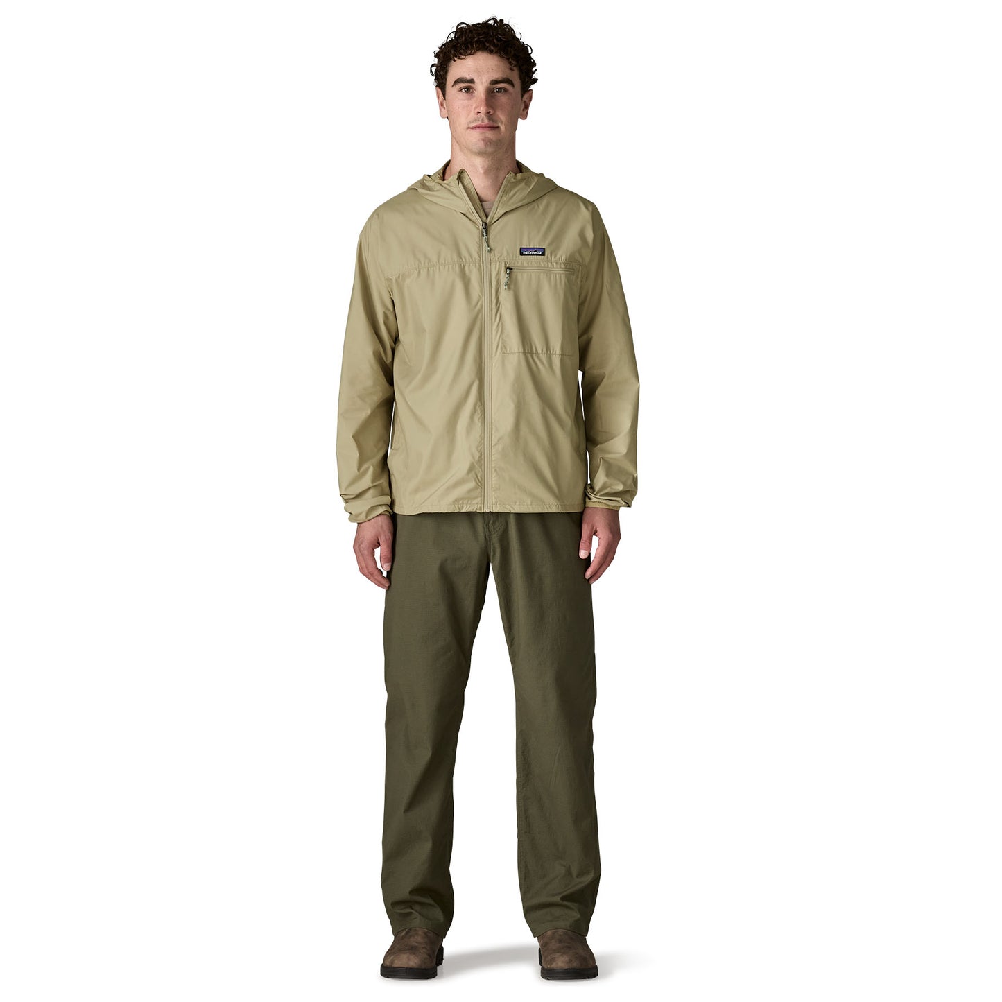 PATAGONIA MEN'S  LIGHT & VARIABLE JACKET COAL ORANGE